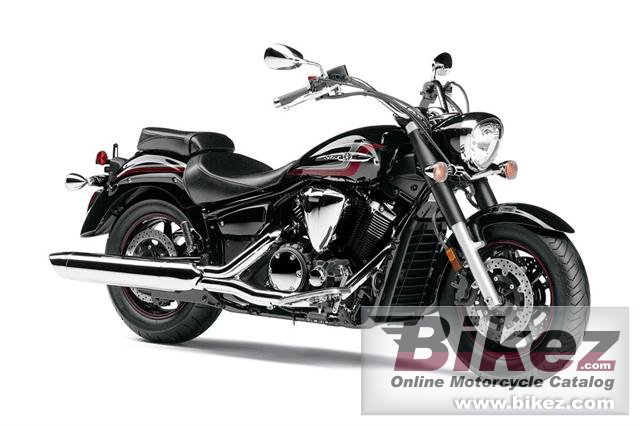 Big Yamaha v star 1300 picture and wallpaper from Bikez.com